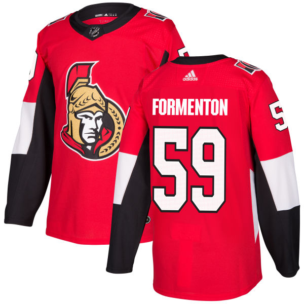 Alex Formenton Ottawa Senators Adidas Primegreen Authentic NHL Hockey Jersey - Home / XXXL/60